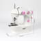 NEX™ Cute Pink Flex-Speed Double-Thread Cordless Easy Sewing Machine with Needle Protector